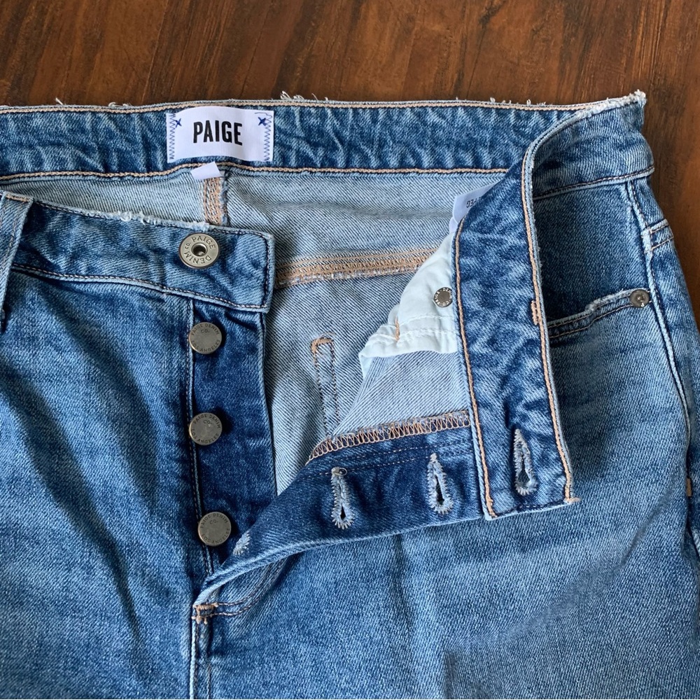 Paige Hoxton Ankle Peg Jean in Novi Destructed Size 32 - Picture 5 of 13